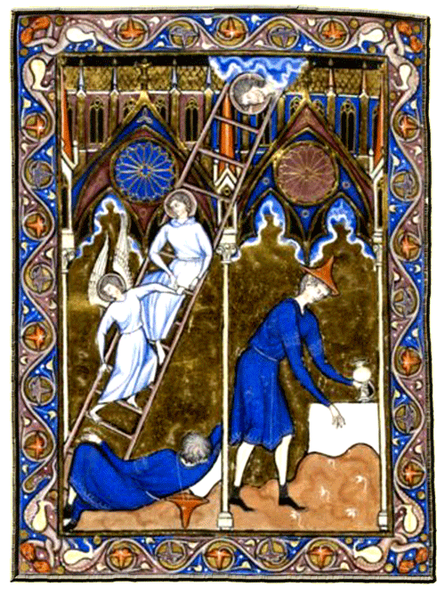 Psautier de Louis IX. Le rve de Jacob
